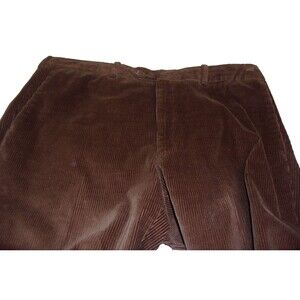 Coppley Corduroy Pants Brown Sz. 37 Cotton Spandex Brady 28" Inseam Canada Mens